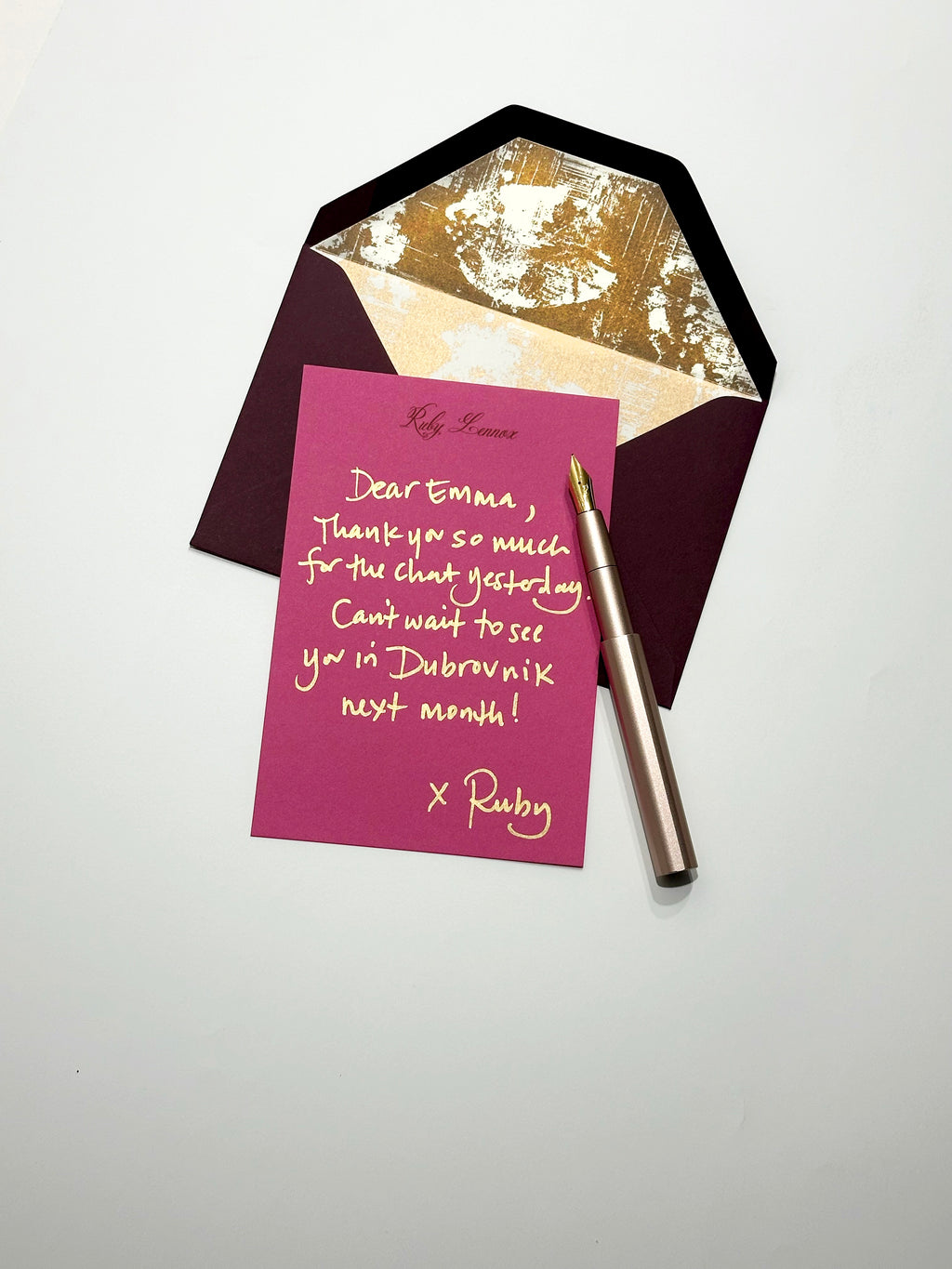 The Note Card